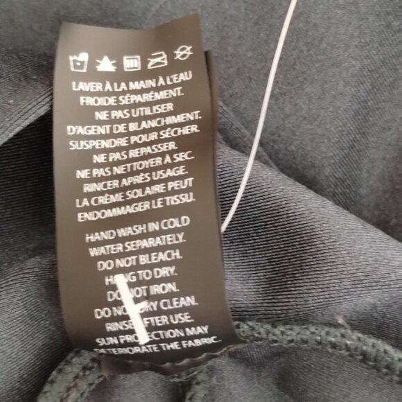 Nana The Brand grey black lined biker shorts size S - Picture 6 of 6